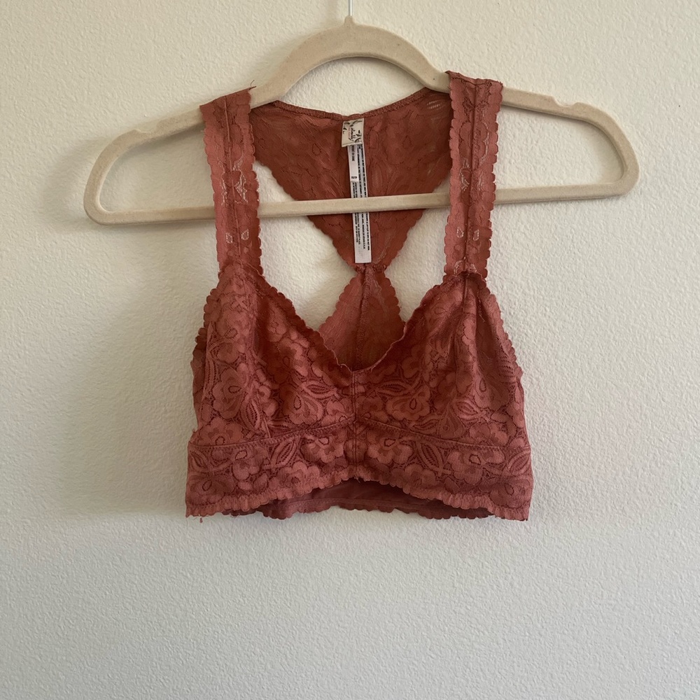 Galloon lace razor back, free people